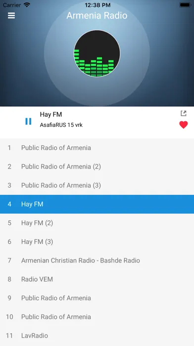 Armenia Radio: Armenian FM Screenshots