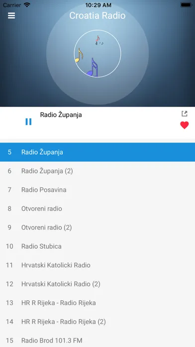 تصاویر Croatia Radio Station:Croatian
