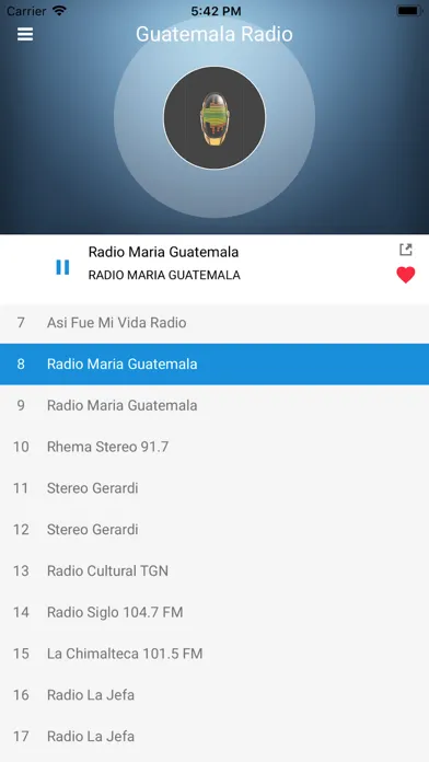Guatemala Radio: Spanish FM スクリーンショット