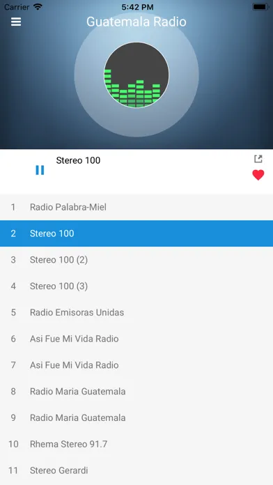 Guatemala Radio: Spanish FM スクリーンショット