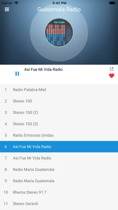 Guatemala Radio: Spanish FM スクリーンショット
