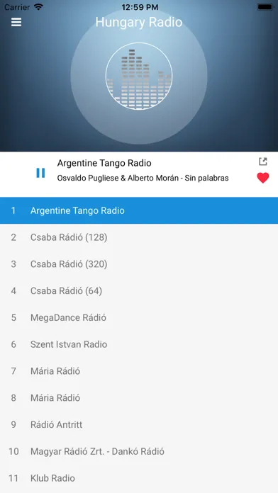 Hungary Radio FM: Magyar rádió سکرین شاٹس