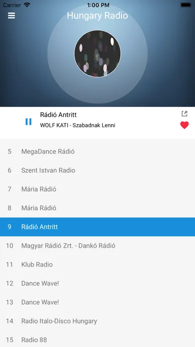 Hungary Radio FM: Magyar rádió سکرین شاٹس