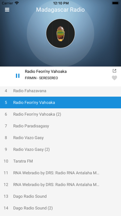 Madagascar Radio Station FM स्क्रीनशॉट