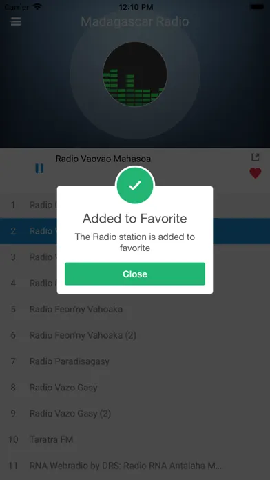 Madagascar Radio Station FM应用截图