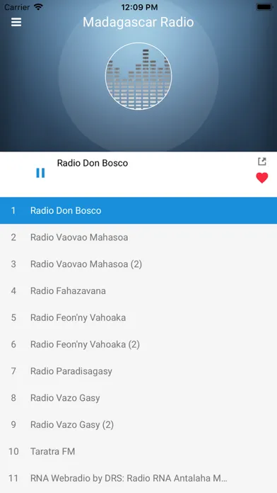 Madagascar Radio Station FM应用截图