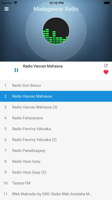 Madagascar Radio Station FM应用截图