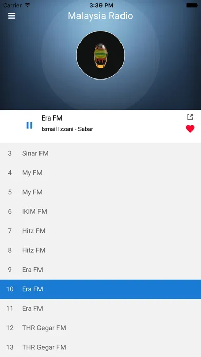 Capturas de pantalla de Malaysia Radio Station - MY FM