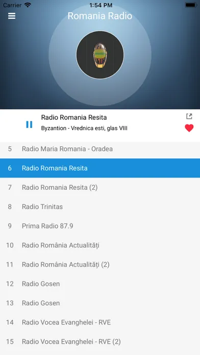 Screenshot di Romania Radio Station (Rom FM)