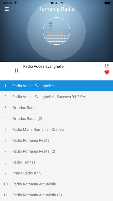 Romania Radio Station (Rom FM) سکرین شاٹس