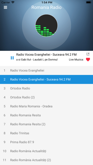 Romania Radio Station (Rom FM) سکرین شاٹس