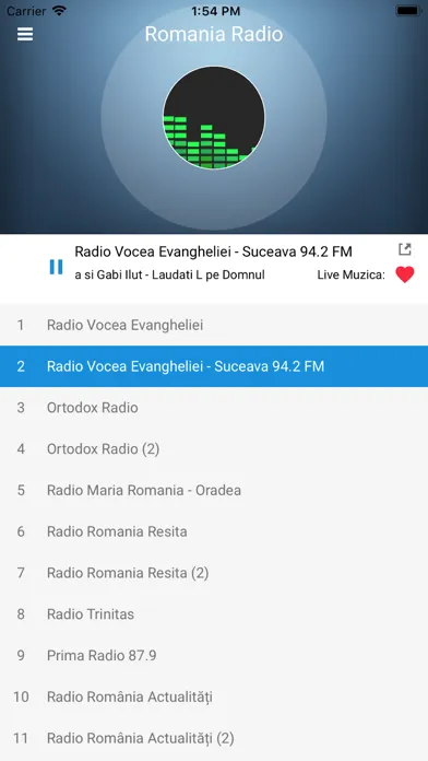 Screenshot di Romania Radio Station (Rom FM)
