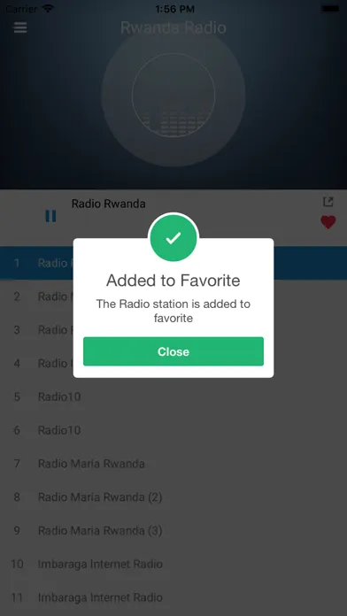 Screenshot di Rwanda Radio Station FM Live