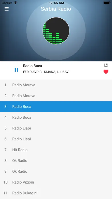 Screenshot di Serbia Radio FM: Србија радио