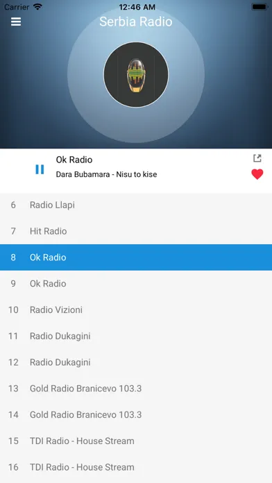 Screenshot di Serbia Radio FM: Србија радио