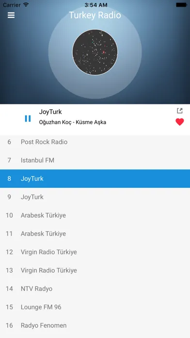Turkey Radio Station: Turkish スクリーンショット