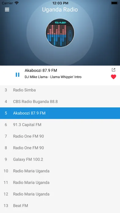 Uganda Radio Station Online FM スクリーンショット