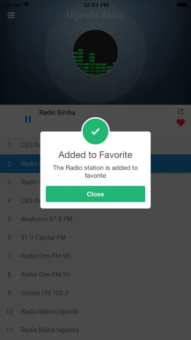 Uganda Radio Station Online FM スクリーンショット