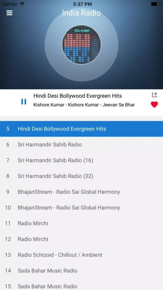 India Radio Station: Indian FM应用截图