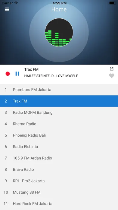 Indonesia Radio Station FM スクリーンショット