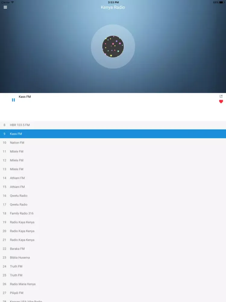 Kenya Radio Station: Online FM iPad  Ekran Görüntüleri