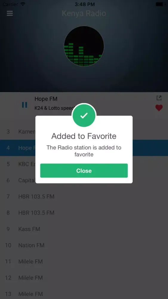 Kenya Radio Station: Online FM Ekran Görüntüleri