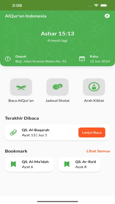 Скриншоты AlQur'an Indonesia
