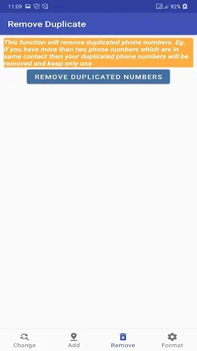 Contacts Prefix Fixer Ekran Görüntüleri