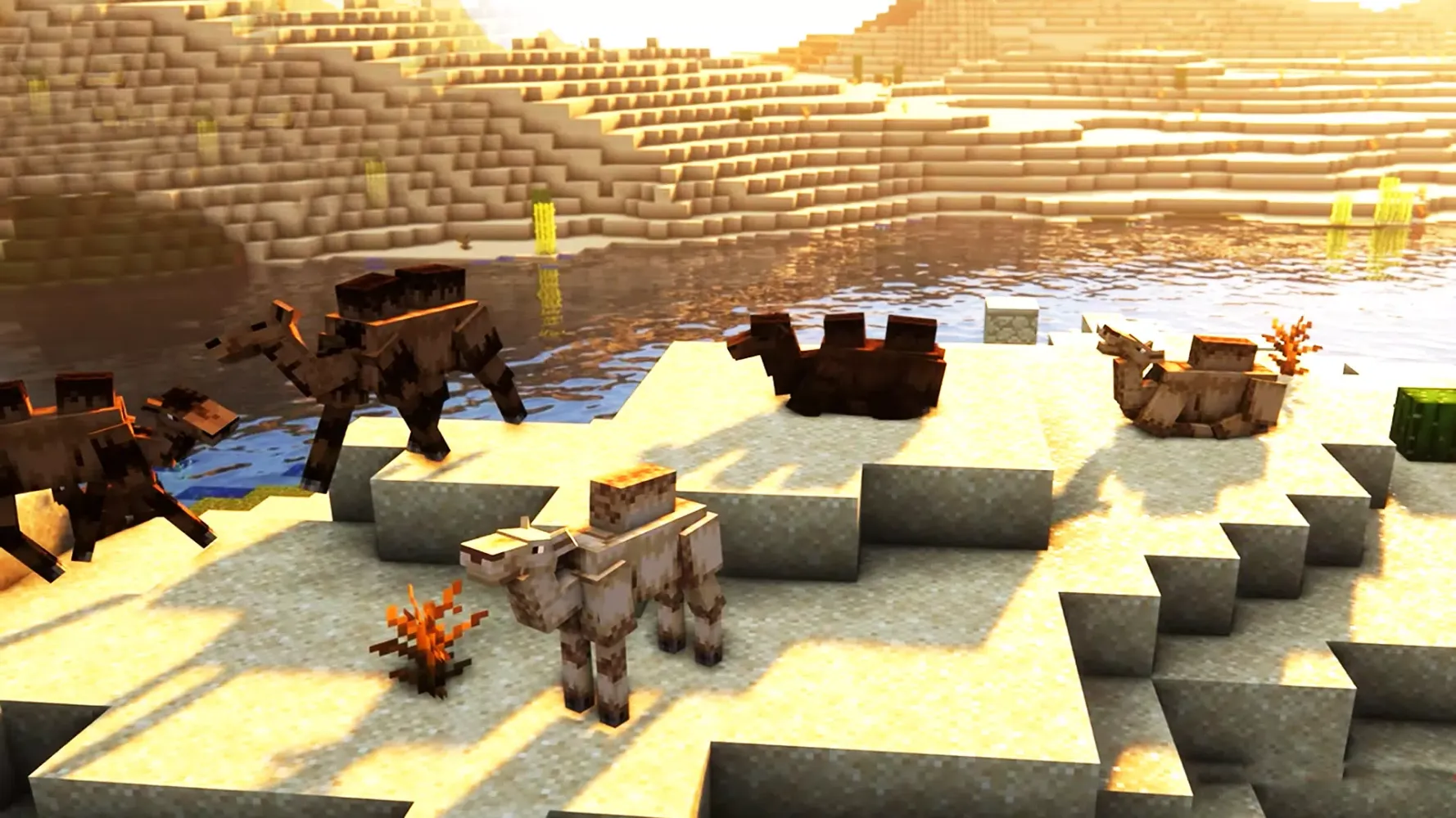 Tangkapan skrin Mod Animal Zoo Minecraft