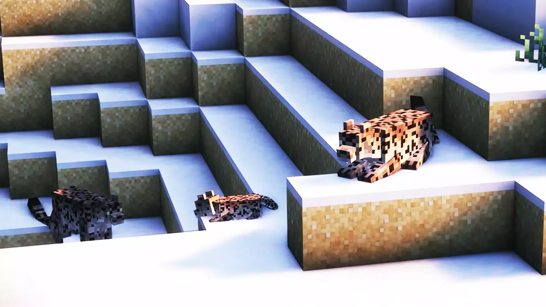 Tangkapan skrin Mod Animal Zoo Minecraft