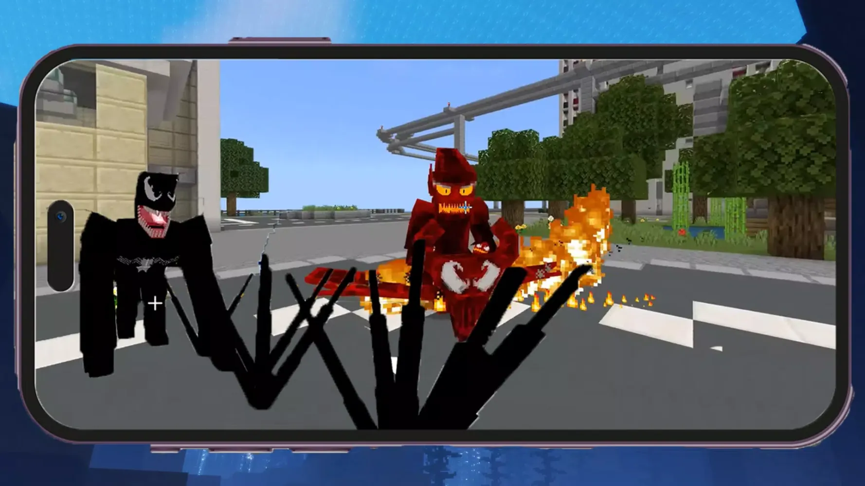 Spider-Man Game Mod Minecraft Screenshots