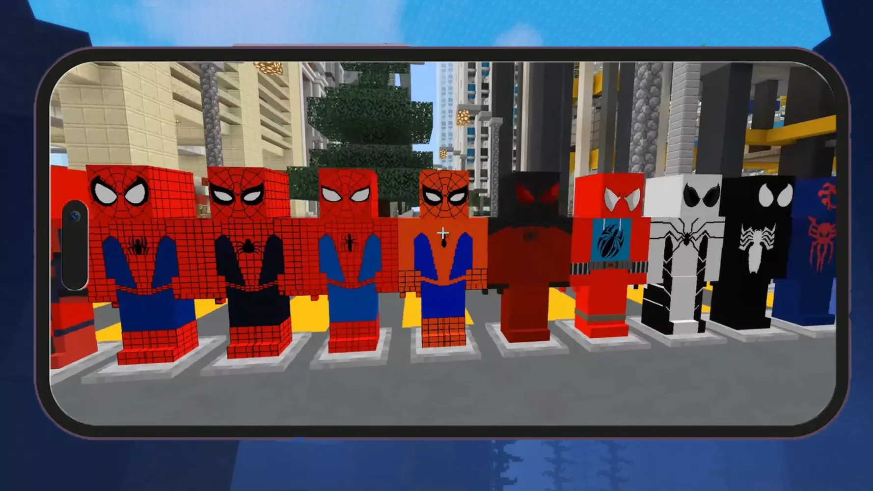 Spider-Man Game Mod Minecraft Screenshots