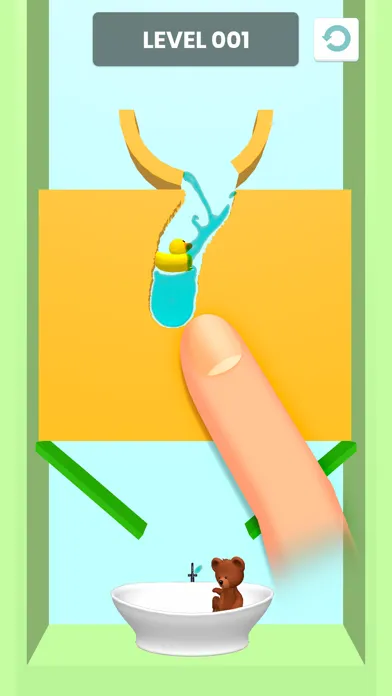 Tangkapan skrin Collect Duck 3D