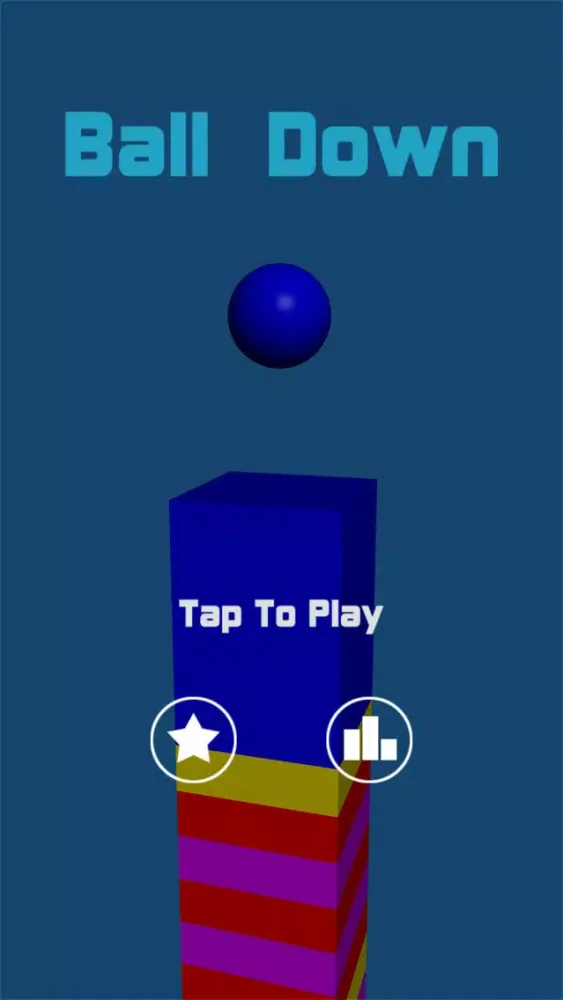 Ball Down — Cube Skip or Color Skip 스크린샷