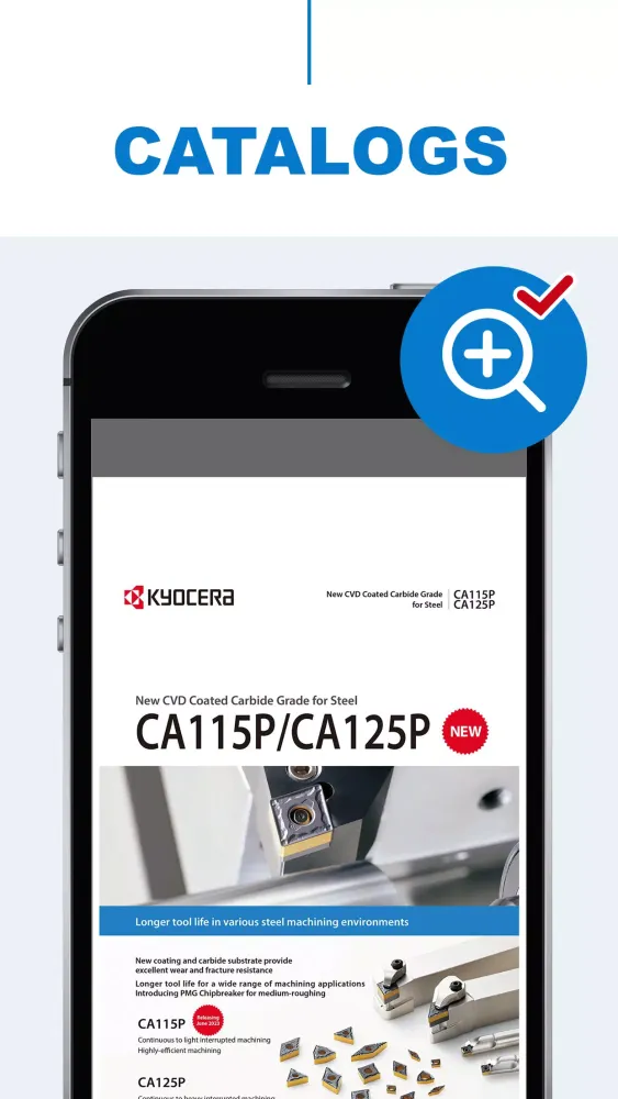 Kyocera Cutting Tools Screenshots