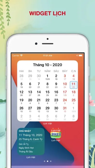 Lịch Vạn Niên 2025 & Lịch Việt应用截图