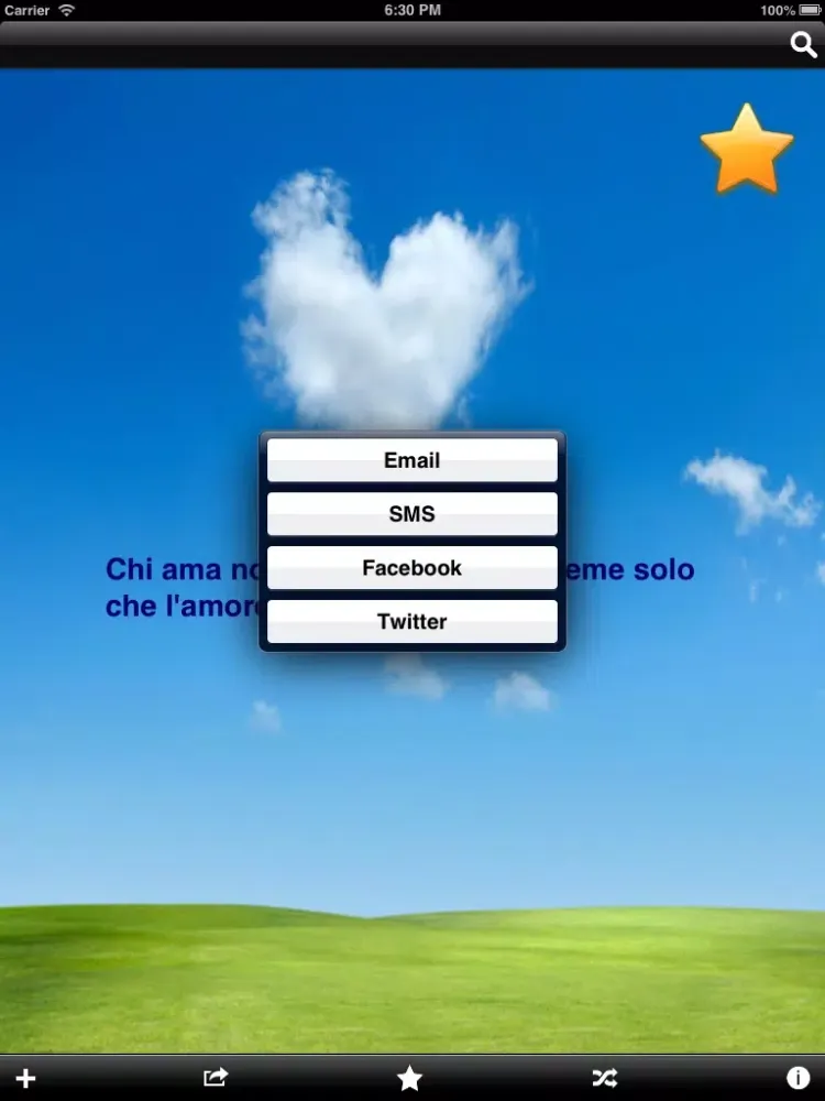 Messaggi d’Amore iPad 應用截圖
