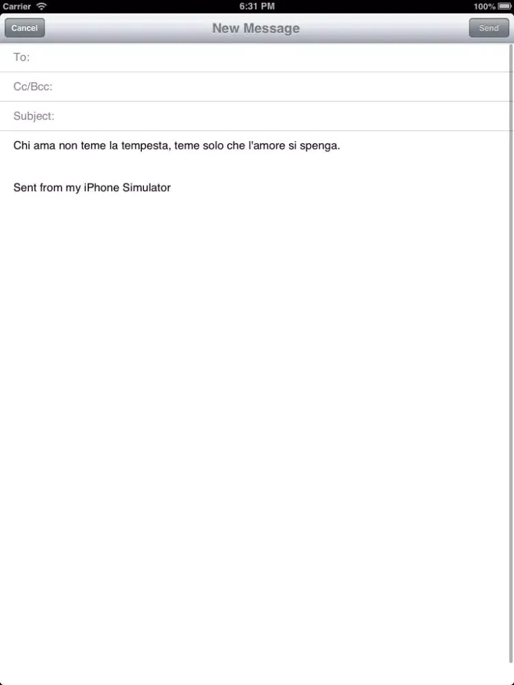 Messaggi d’Amore iPad 應用截圖