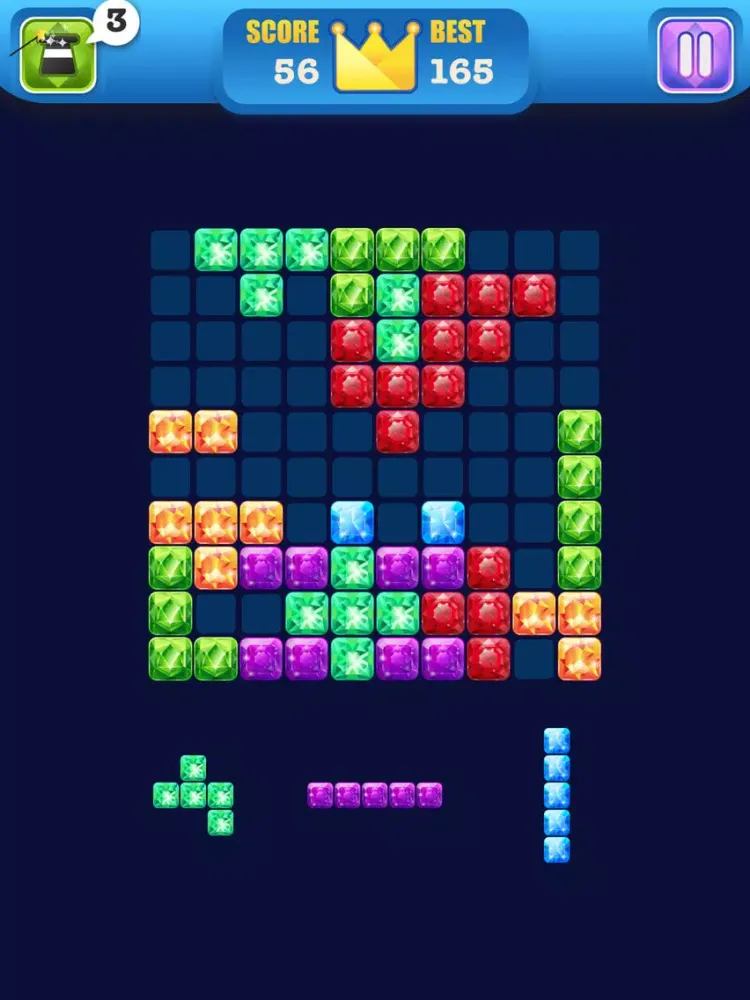 Jewel Hexa Classic: Gems Star Story iPad  Screenshots