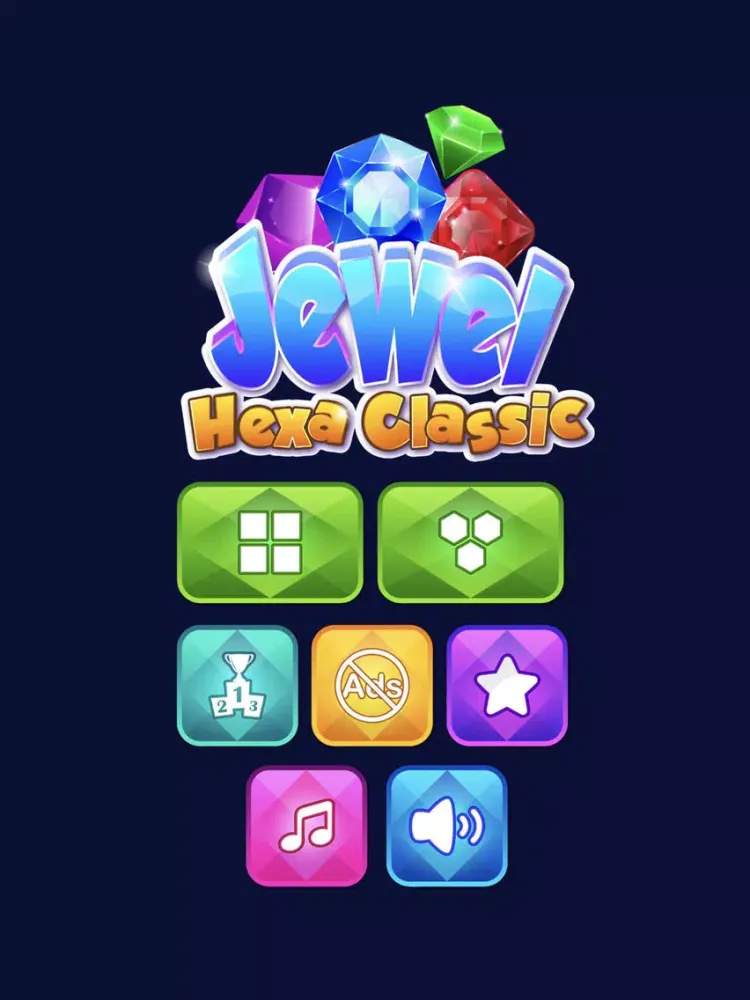 Jewel Hexa Classic: Gems Star Story iPad  Screenshots