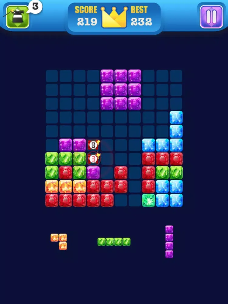 Jewel Hexa Classic: Gems Star Story iPad  Screenshots