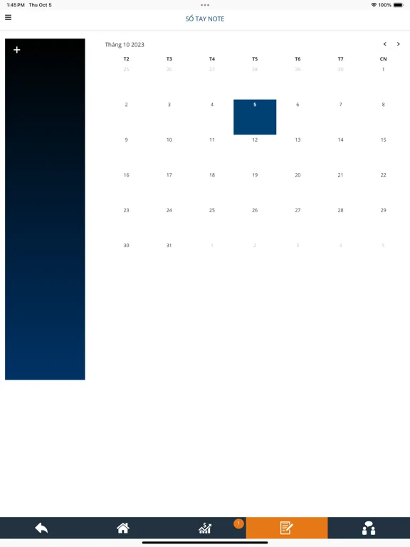 Zrzuty ekranu Sổ tay LPBank iPad 