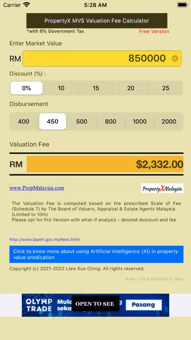 صور PropertyX MVS Valuation Fee