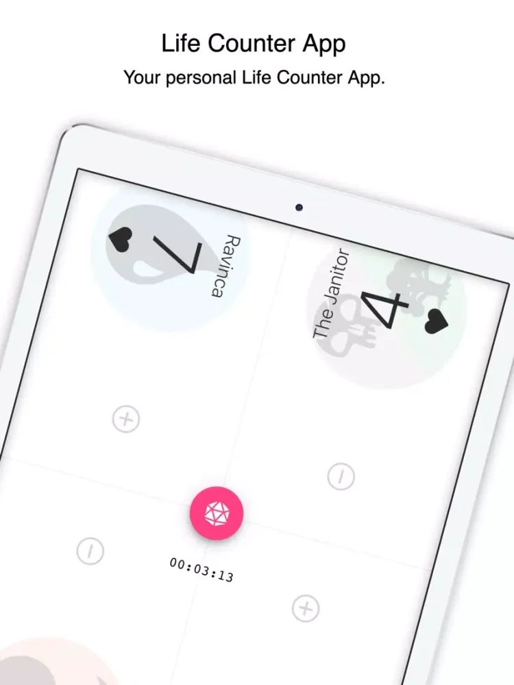 ภาพหน้าจอของ Life Counter for Magic MTG iPad 