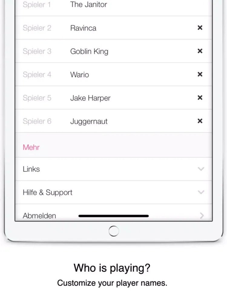 ภาพหน้าจอของ Life Counter for Magic MTG iPad 