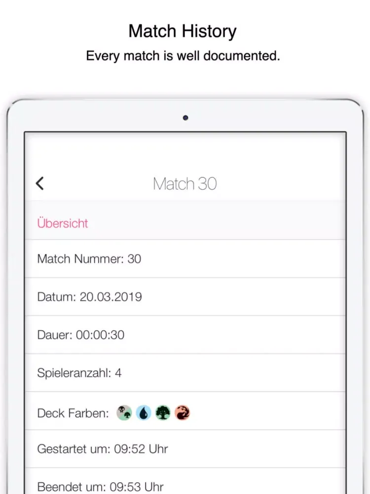 ภาพหน้าจอของ Life Counter for Magic MTG iPad 