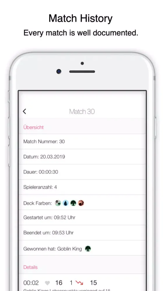 ภาพหน้าจอของ Life Counter for Magic MTG
