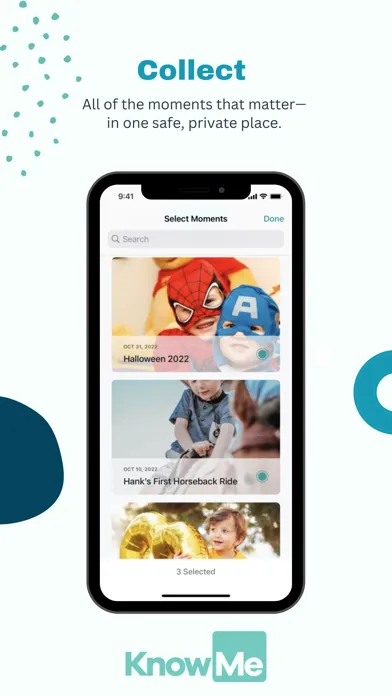 KnowMe: Own your story Ekran Görüntüleri