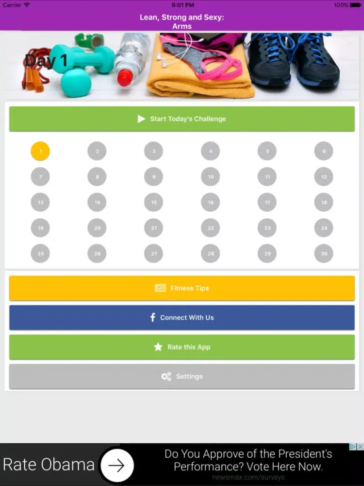 Lean, Strong and Sexy: Arms iPad 应用截图