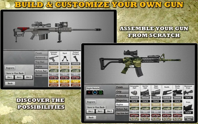 Gun Builder Screenshots